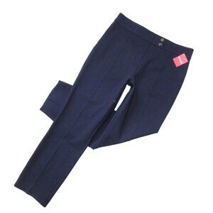 NWT SPANX 20777R Perfect Pant in Lapis Blue Ponte Tab Ankle Straight Trouser XL